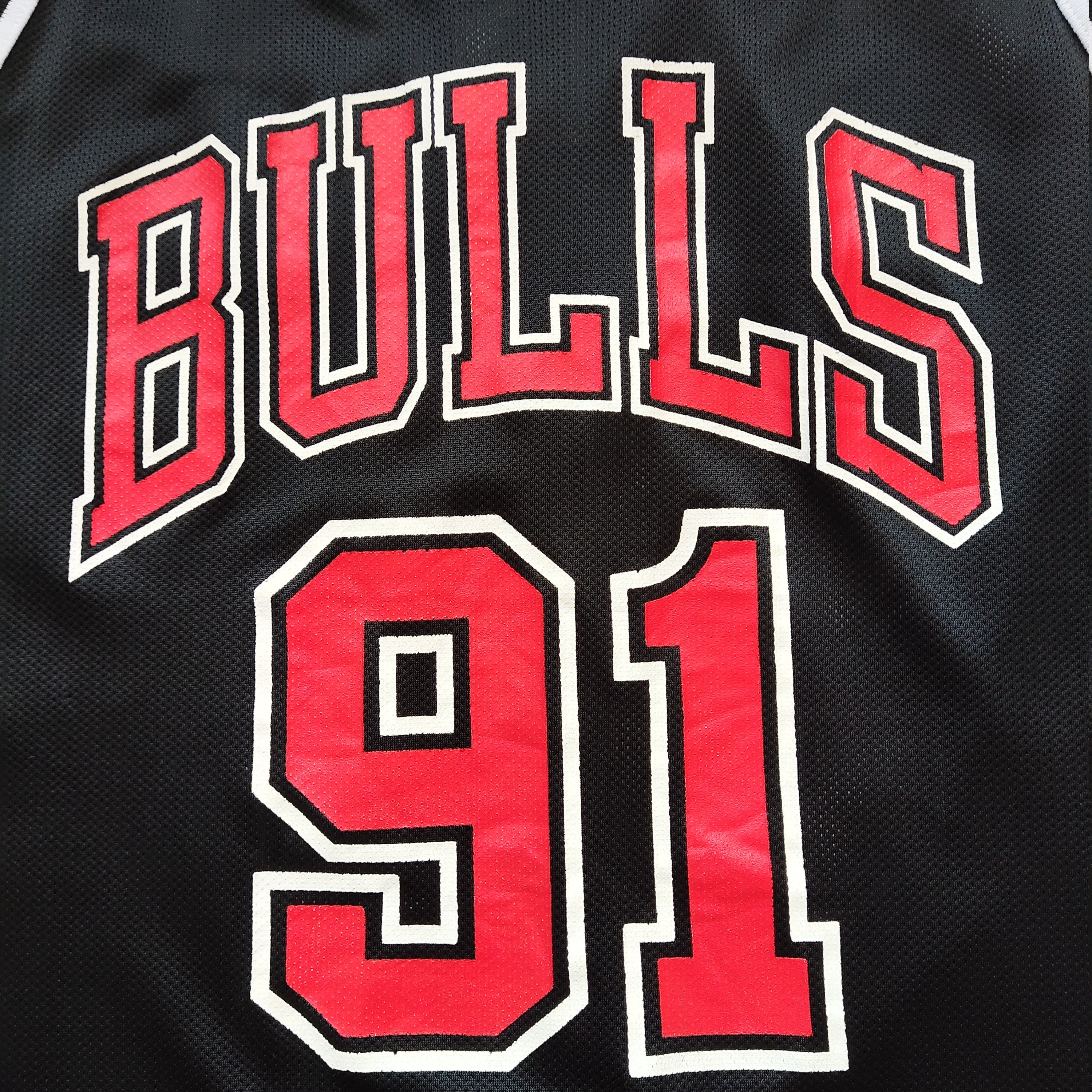 Vintage 90s NBA Chicago Bulls Dennis Rodman No.91 by Vintage 90s NBA Chicago Bulls Dennis Rodman No.91 by