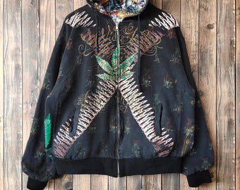 ヴィンテージ ED HARDY by Christian Audigier パーカー - Etsy 日本