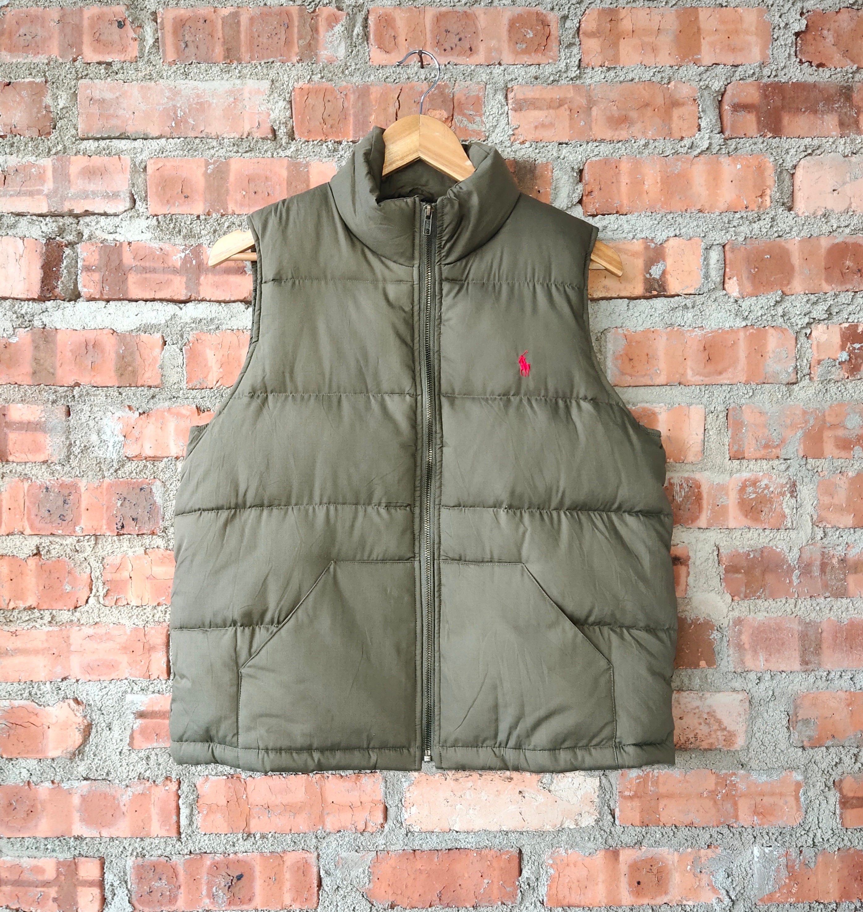 Vintage 90s Polo Vest Polo Puffer Polo 