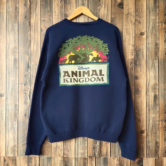 Vintage 90s Disney's Animal Kingdom Sweatshirt Lion King Crewneck