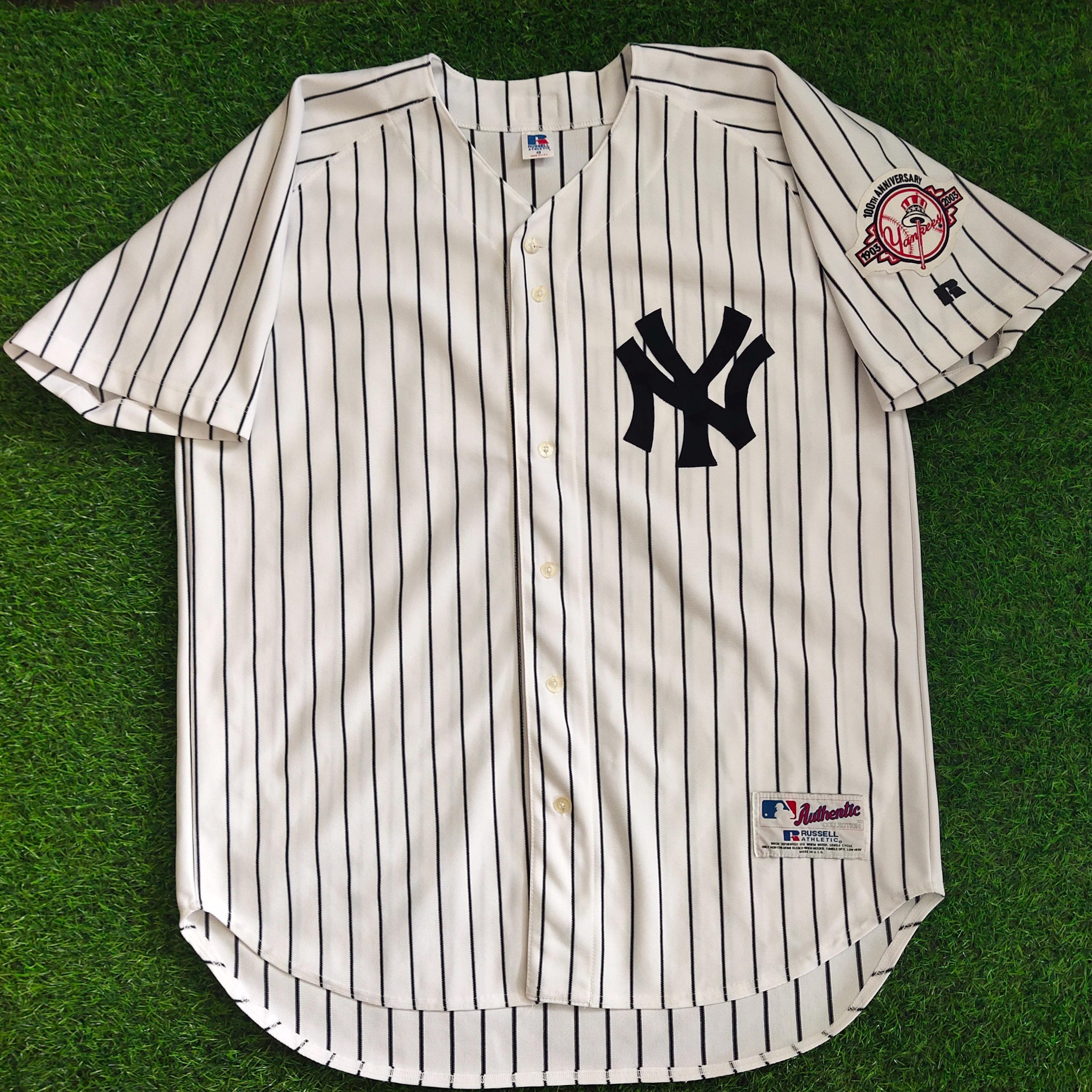 Vintage Yankees Jersey Russell - Etsy Singapore