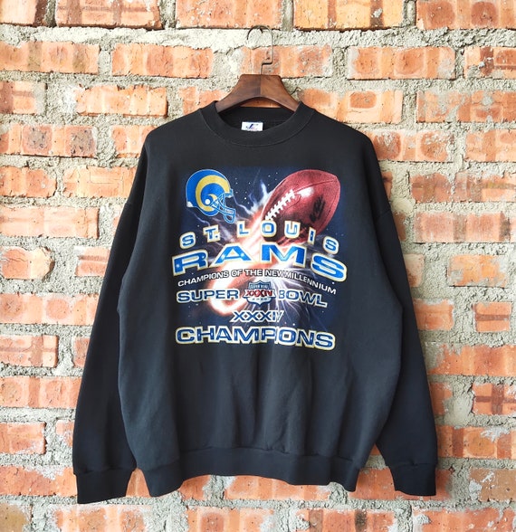 RARE Vintage 90s ST. Louis Rams by Logo Athletic Sweatshirt 