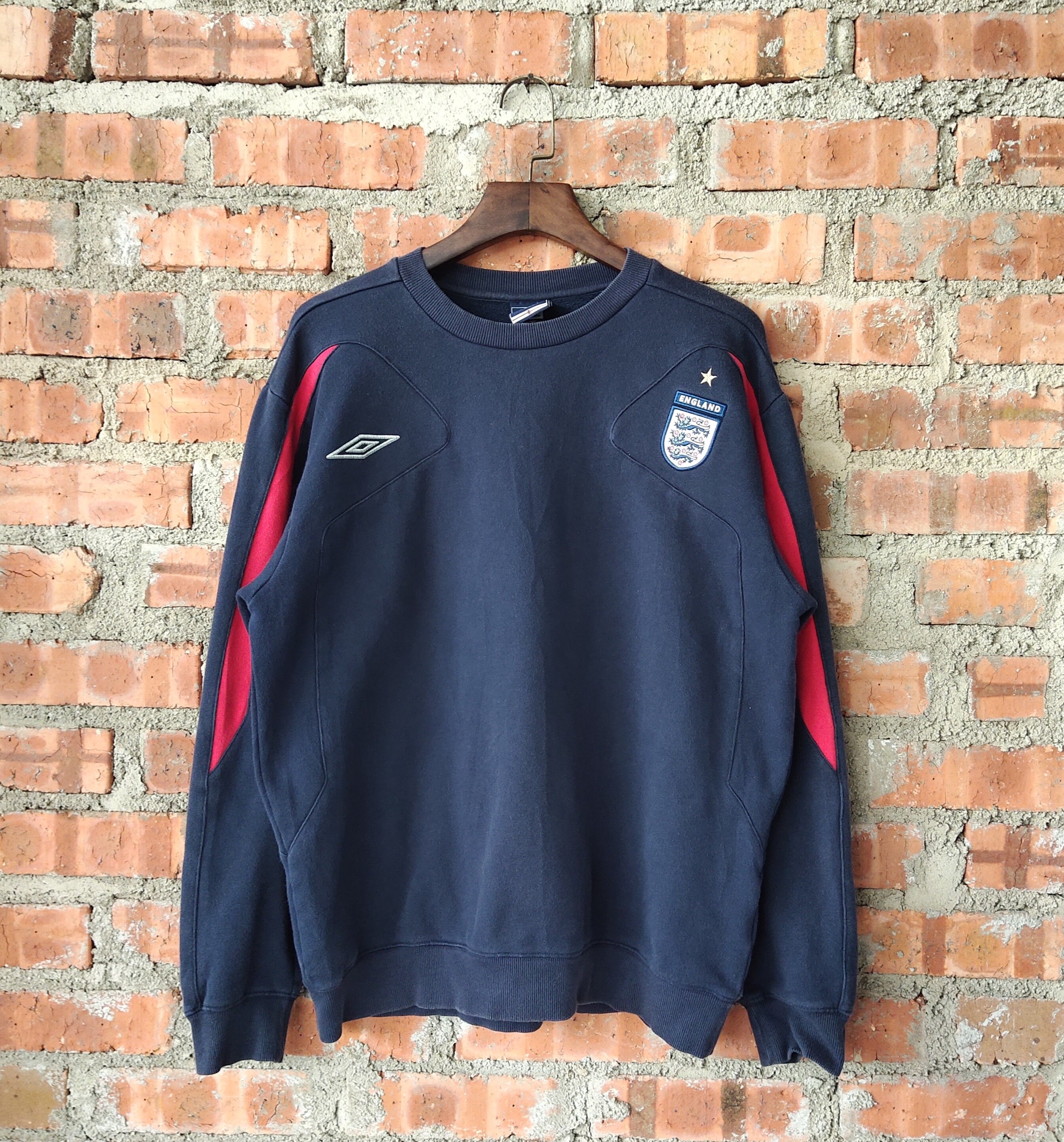 Blue umbro jumper sales