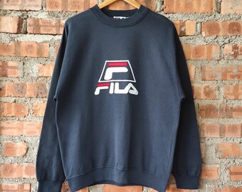 fila sweater blue
