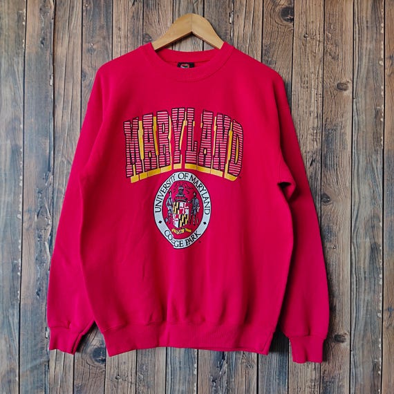 Sudadera vintage de los años 90 con cuello redondo de la