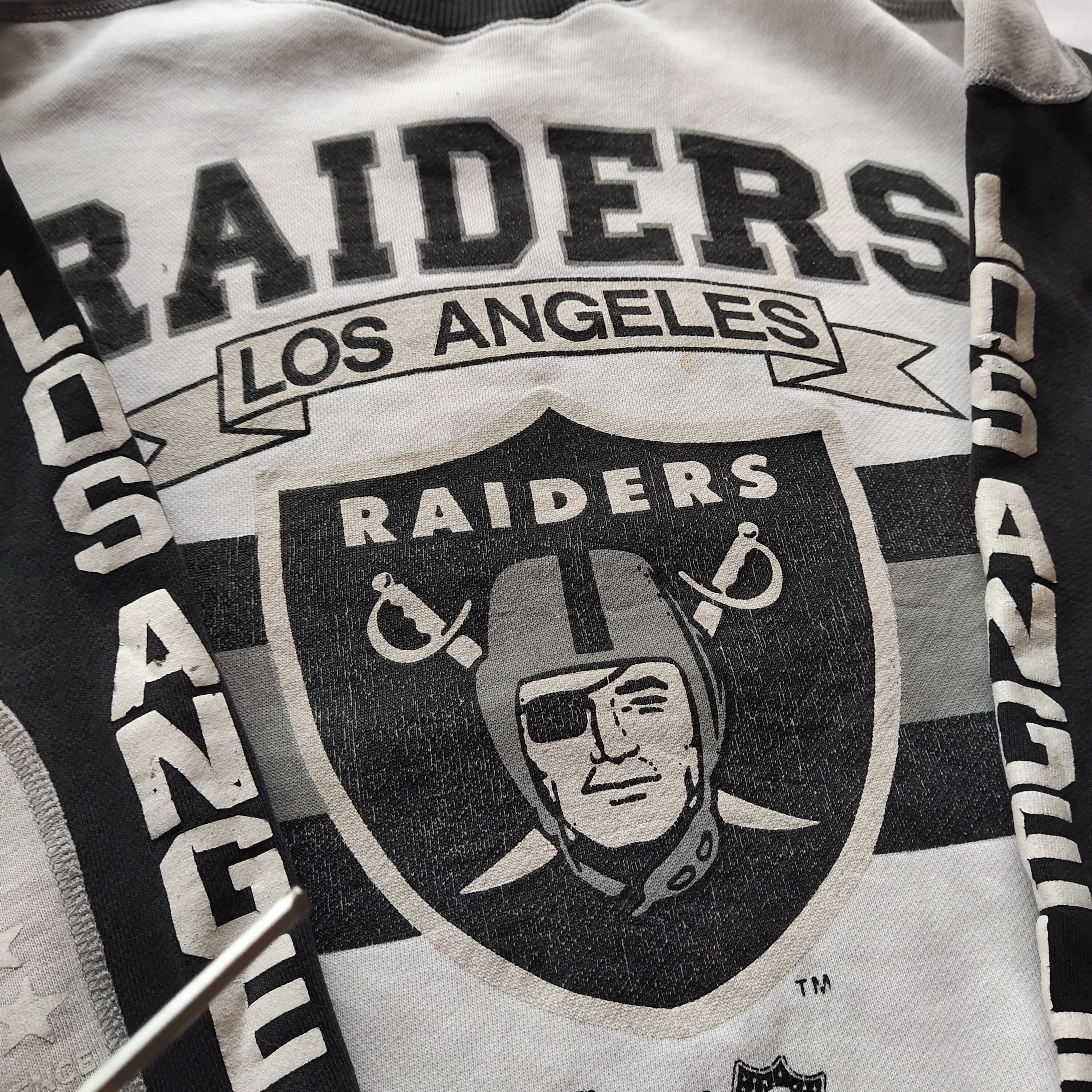 RARE Vintage 80s Distressed Los Angeles Raiders by Starter