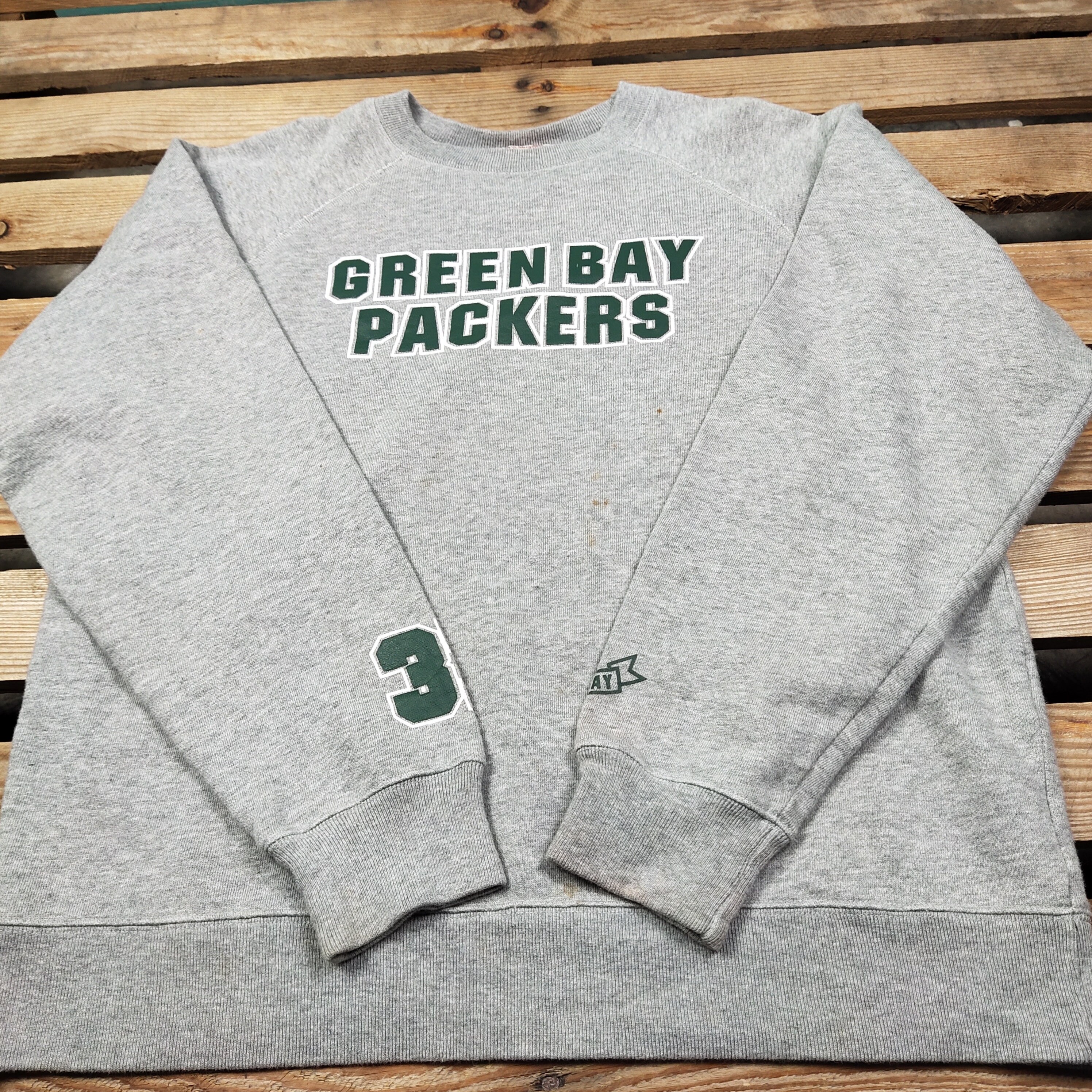 グリーンベイ・パッカーズ　希少セーター Vtg 1997 Logo 7 Green Bay Packers Super Bowl XXXI Champions