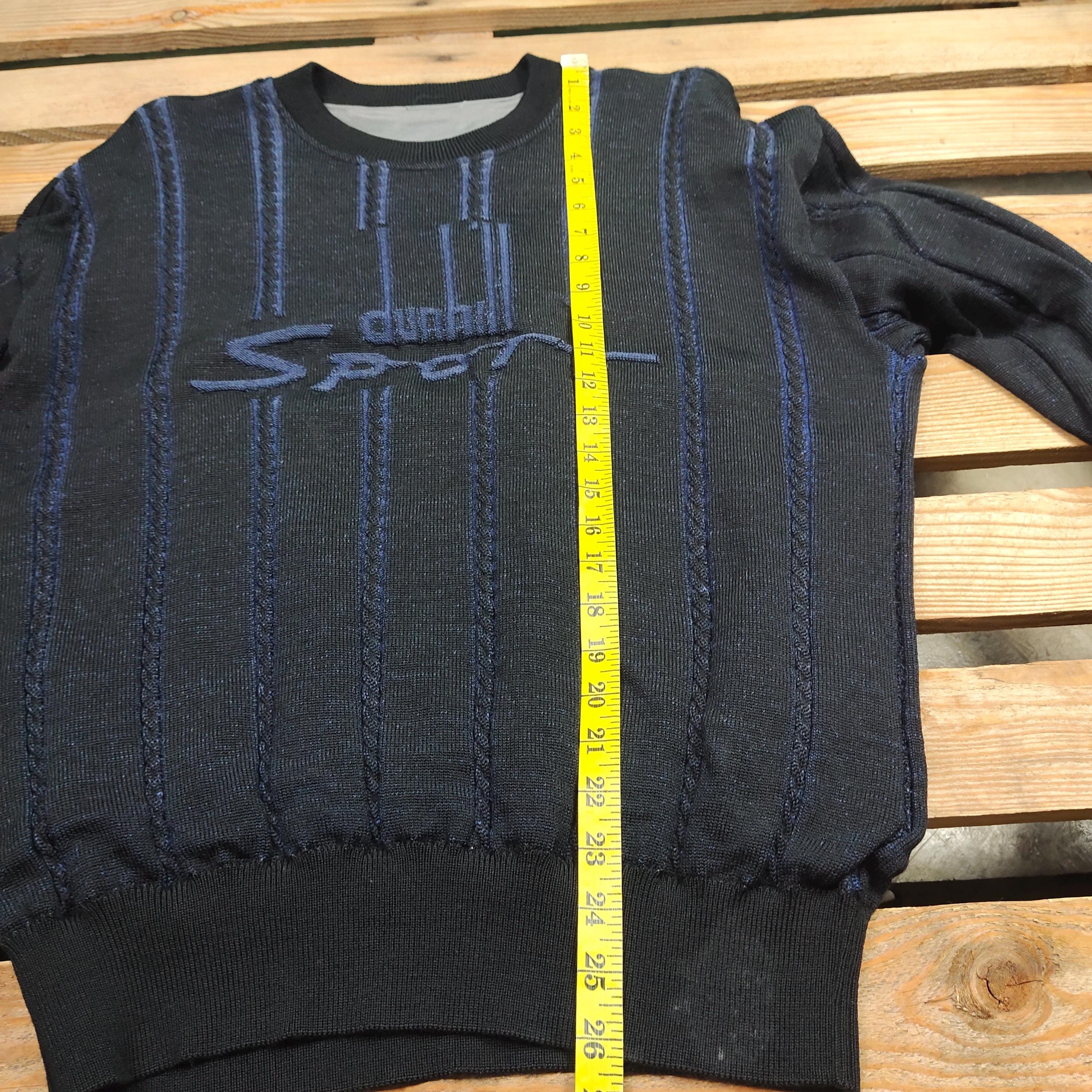 Vintage 90s Distressed Dunhill Sport Sweatshirt Dunhill Crewneck 