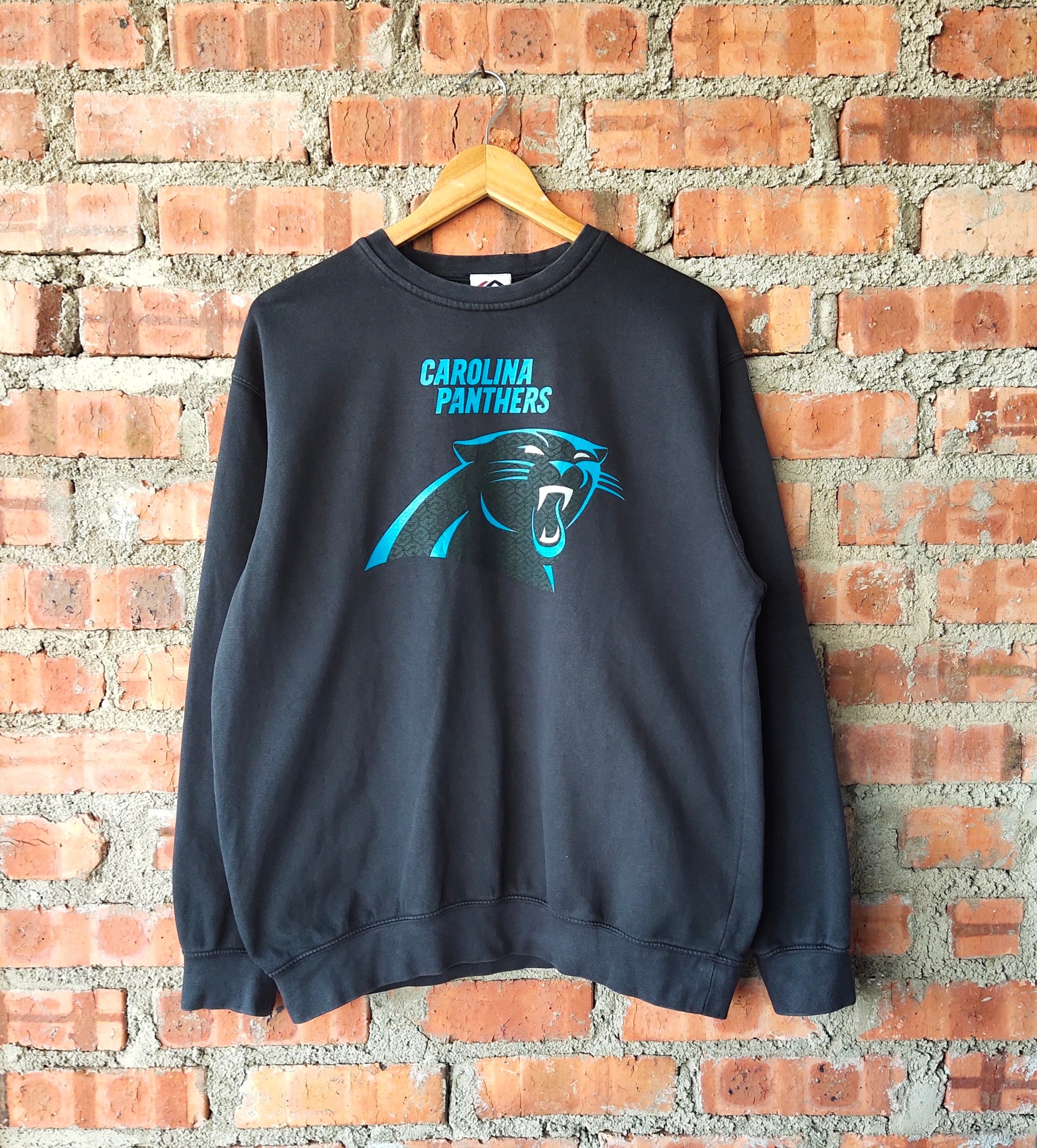 Carolina Panthers Signal Sports NFL Sweatshirt Size Large Vintage