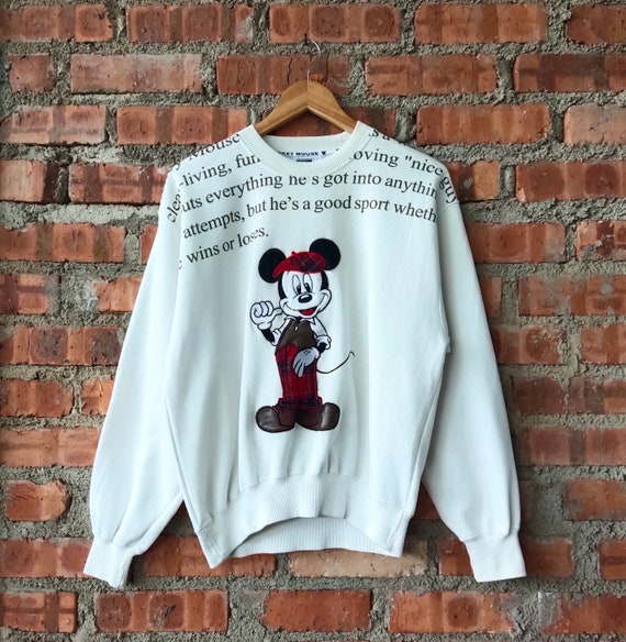 Disney Mickey Mouse Sweater Sweater Sweater Size L