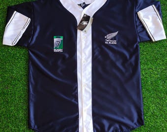 RARE Vintage 90s Distressed Canterbury New Zealand All