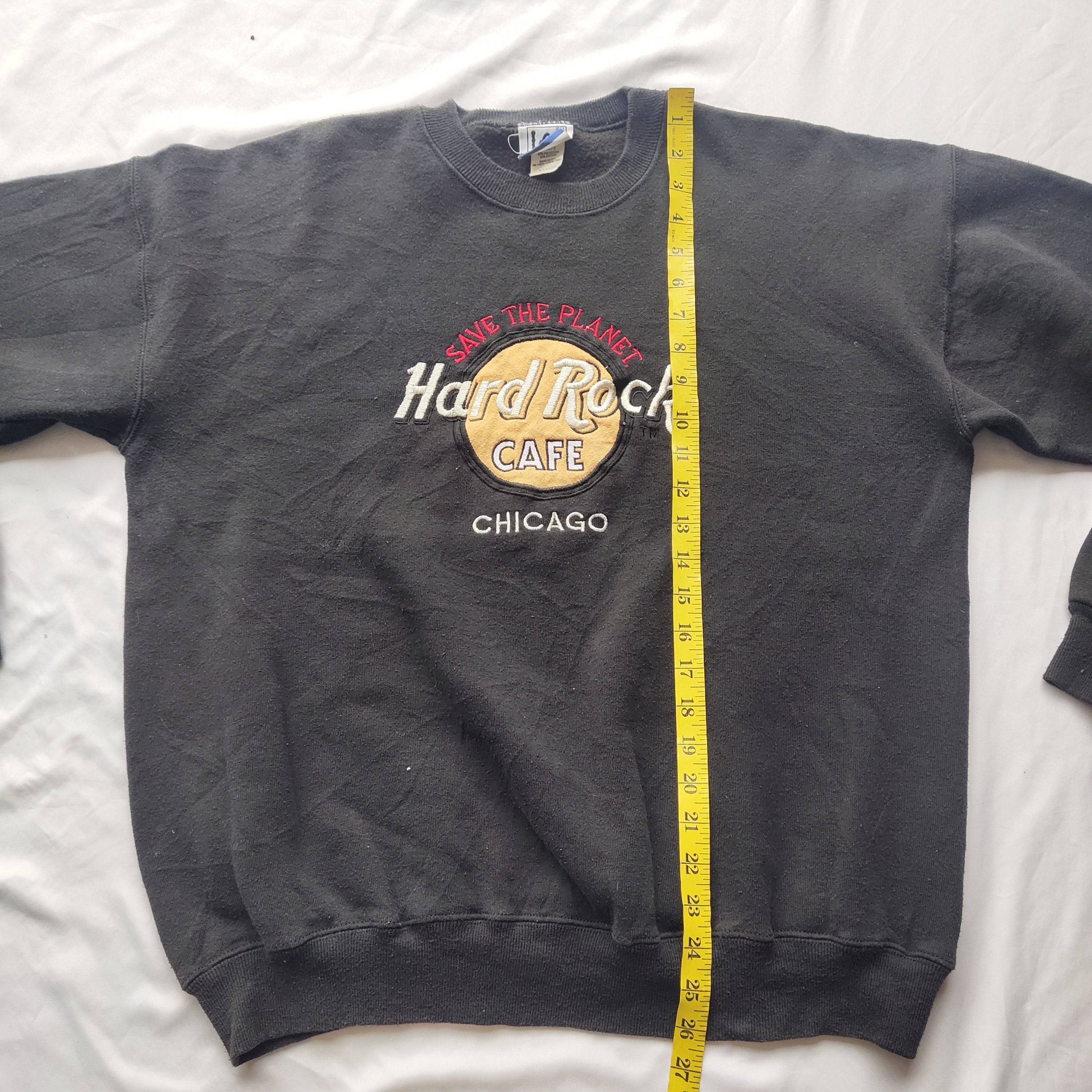 Vintage 90s Hard Rock Cafe Chicago Sweatshirt Hard Rock Crewneck