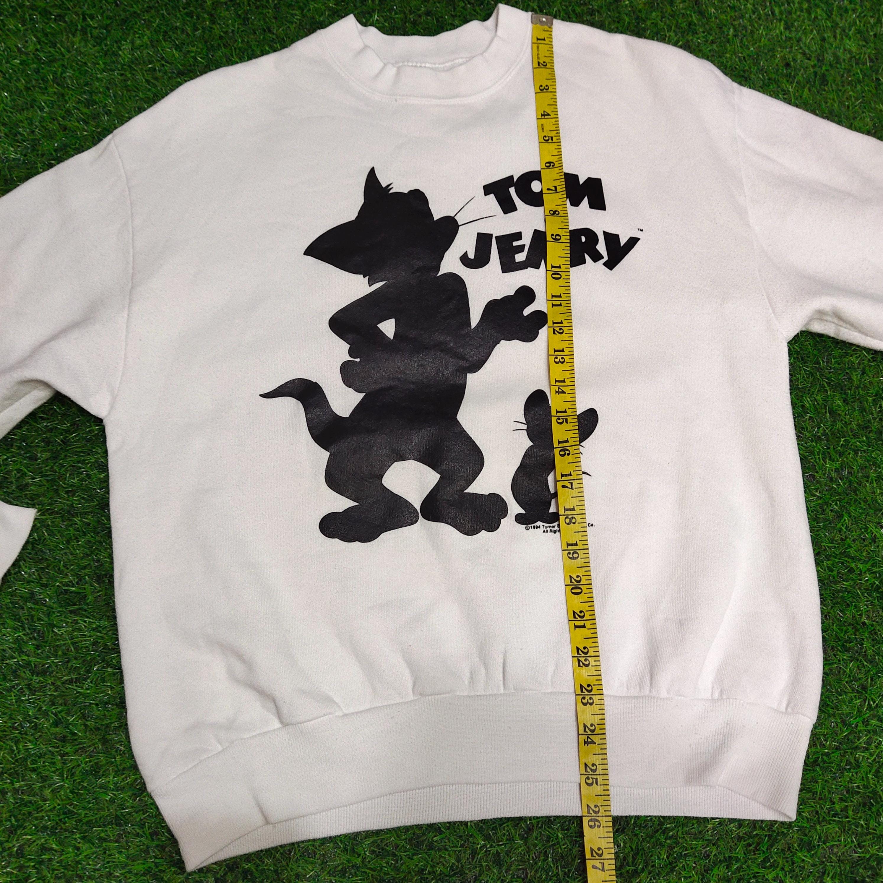 Vintage 90s Tom Jerry Sweatshirt Tom Jerry Crewneck Tom
