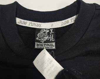 Vintage 90s Dogtown Black Dragon Sweatshirt Dogtown Crewneck