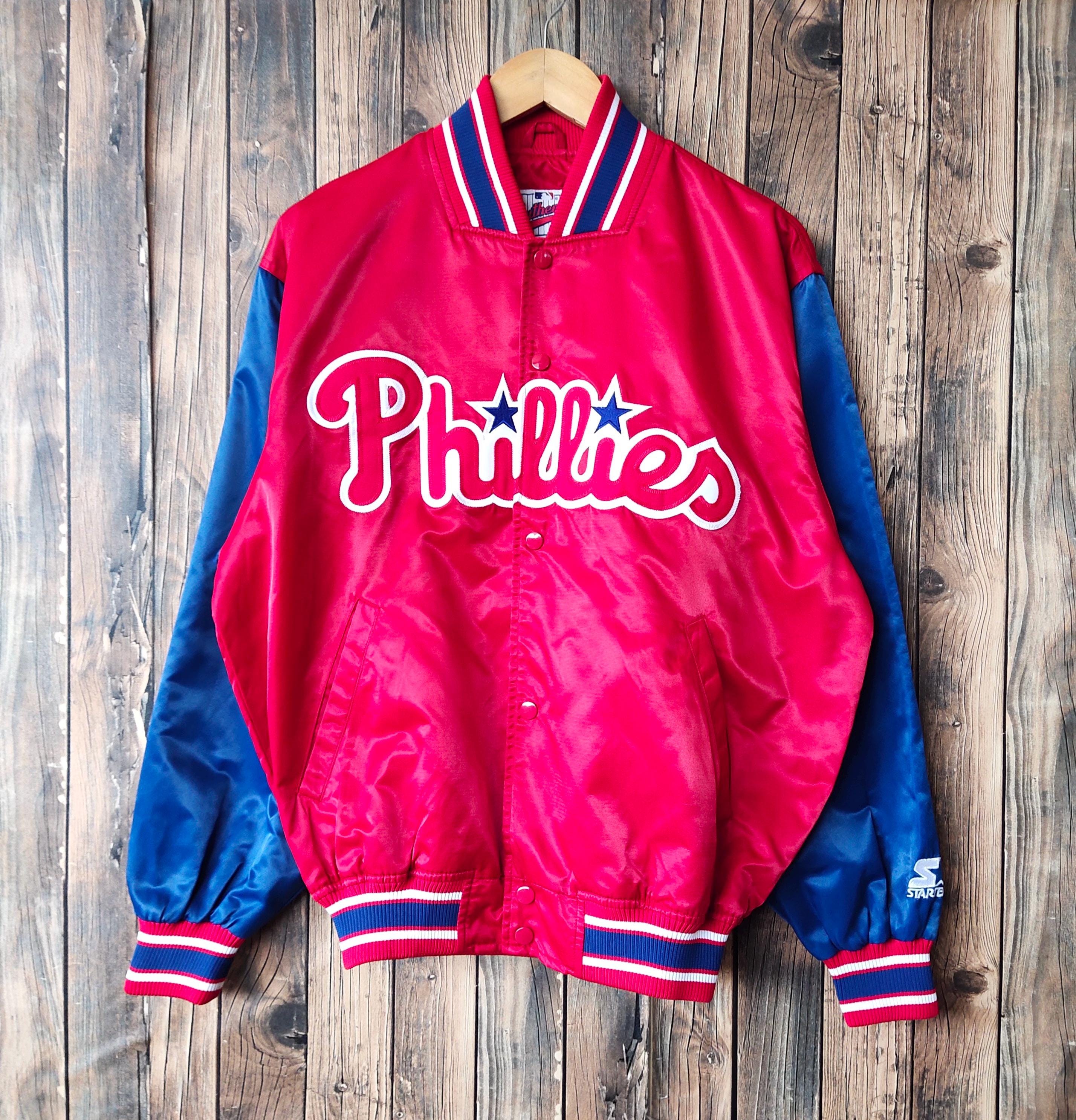 90年代前期　MLB フィラデルフィア フィリーズ　サテンジャンパー　L il_fullxfull.7096745462_nq54.jpg