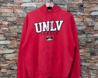 Veste Satinée Vintage Starter University Of Nevada Las Vegas UNLV Rebels, Taille XL, Années 90