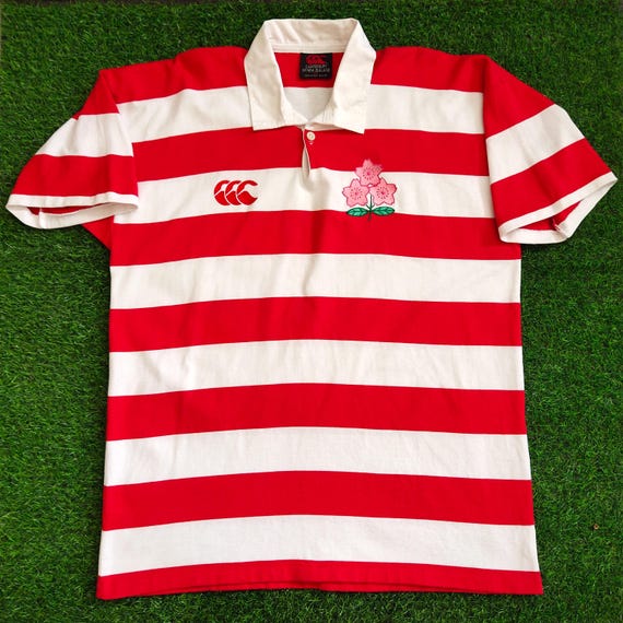 【超希少◎】canterbury　ポロシャツ　ワラビーズ　vintage　90s RARE Vintage 90s Canterbury New Zealand Japan Sakura Rugby