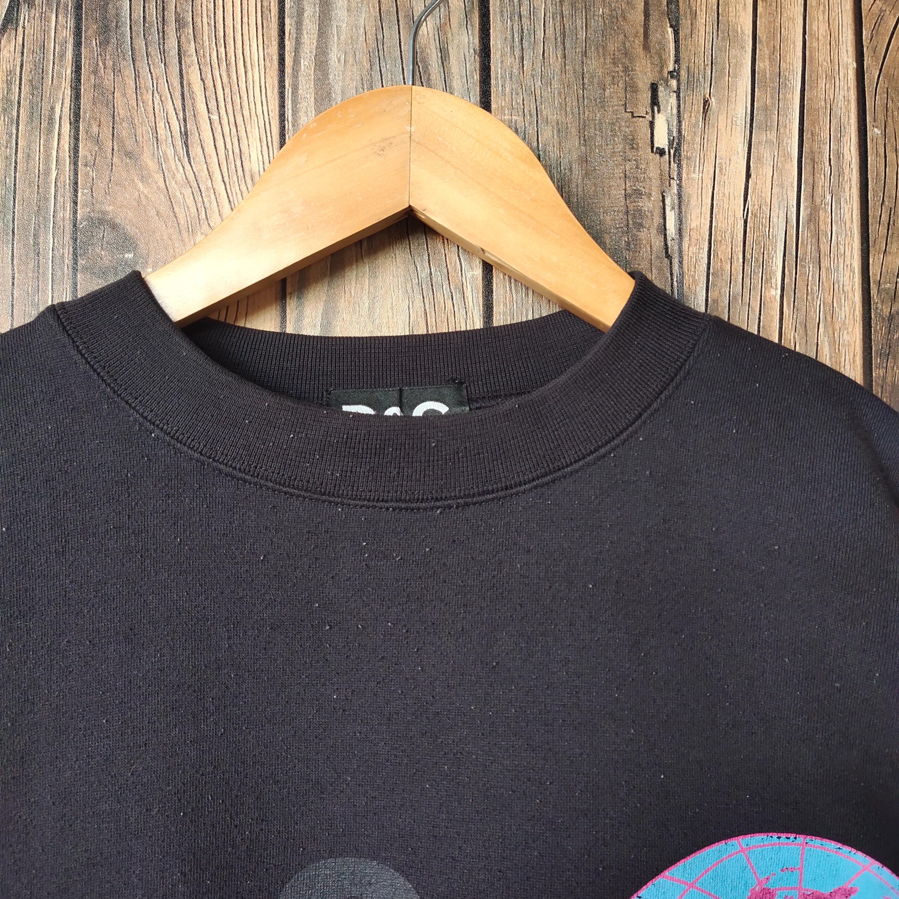 Vintage 90s Distressed Dolce & Gabbana Sweatshirt D and G Crewneck 