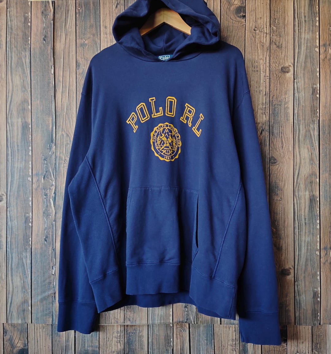 Vintage 90s Polo Ralph Lauren Corp. Hoodie Polo Sweatshirt Polo