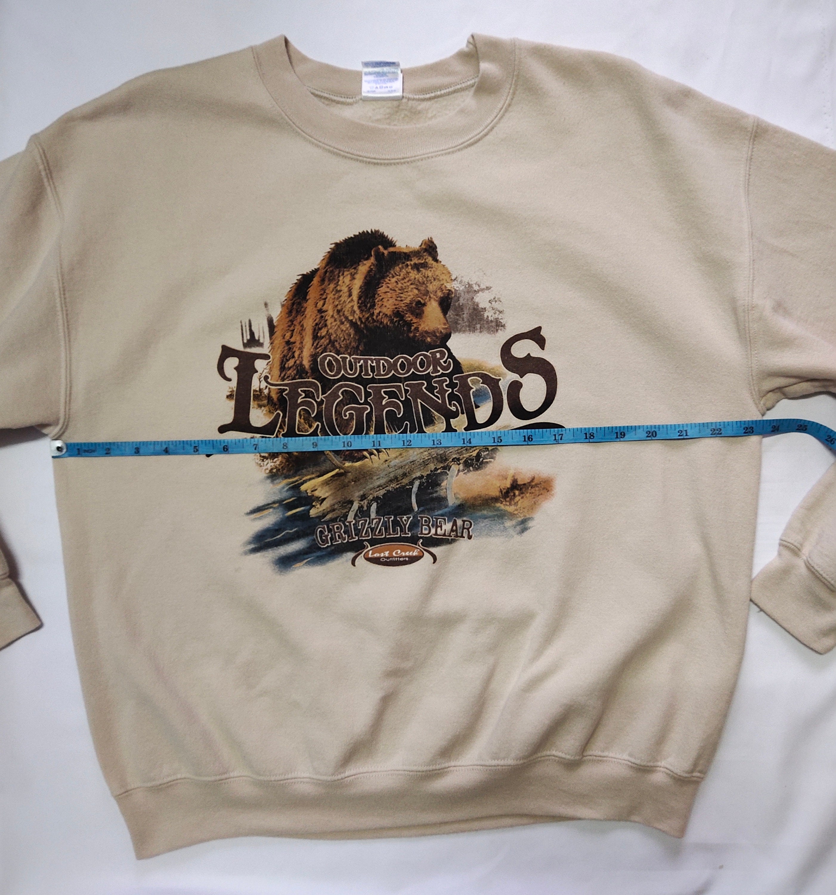 Vintage Grizzly Bear Sweatshirt Grizzly Bear Crewneck Grizzly - Etsy