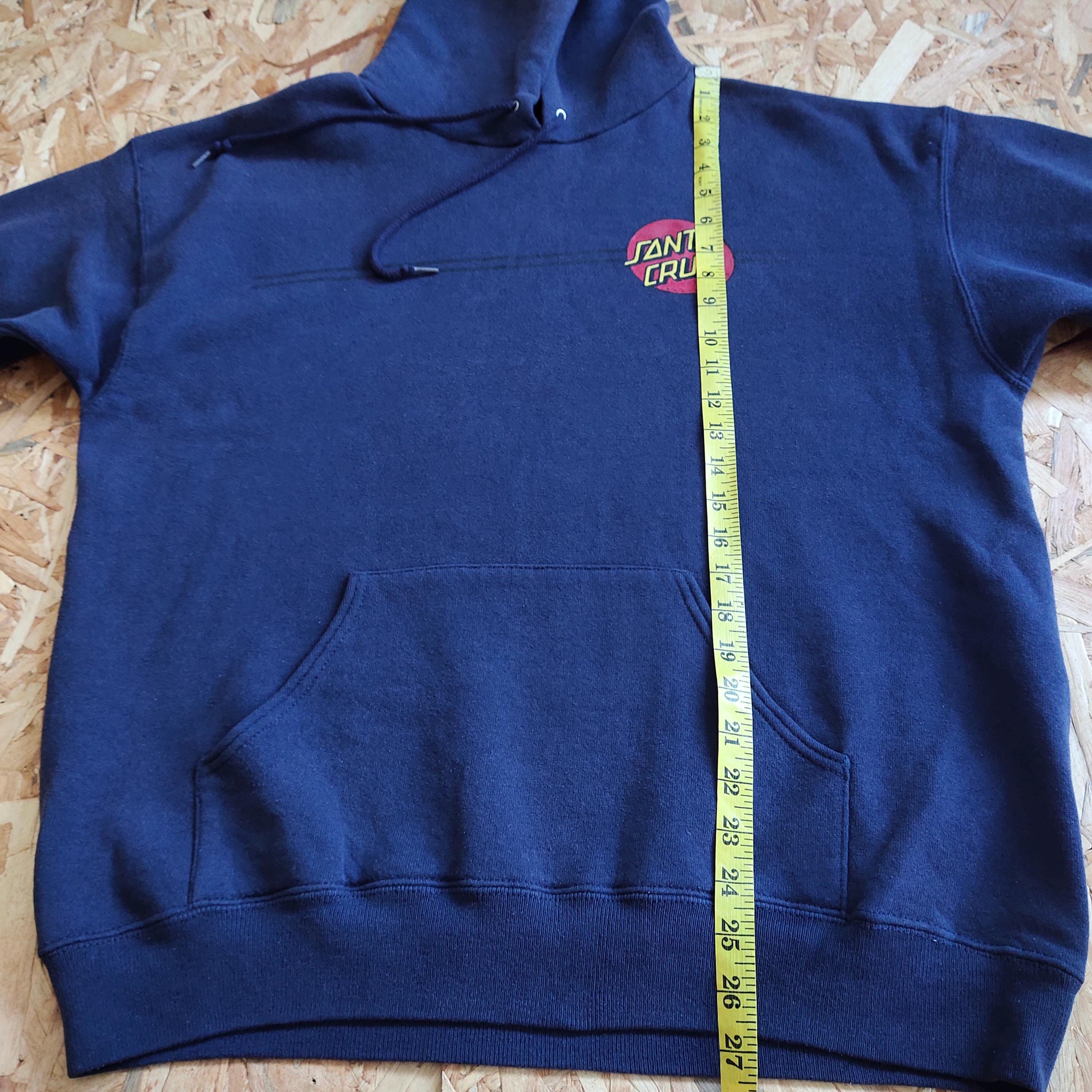 Vintage 90s Santa Cruz Skateboarding Sweatshirt Santa Cruz Hoodie
