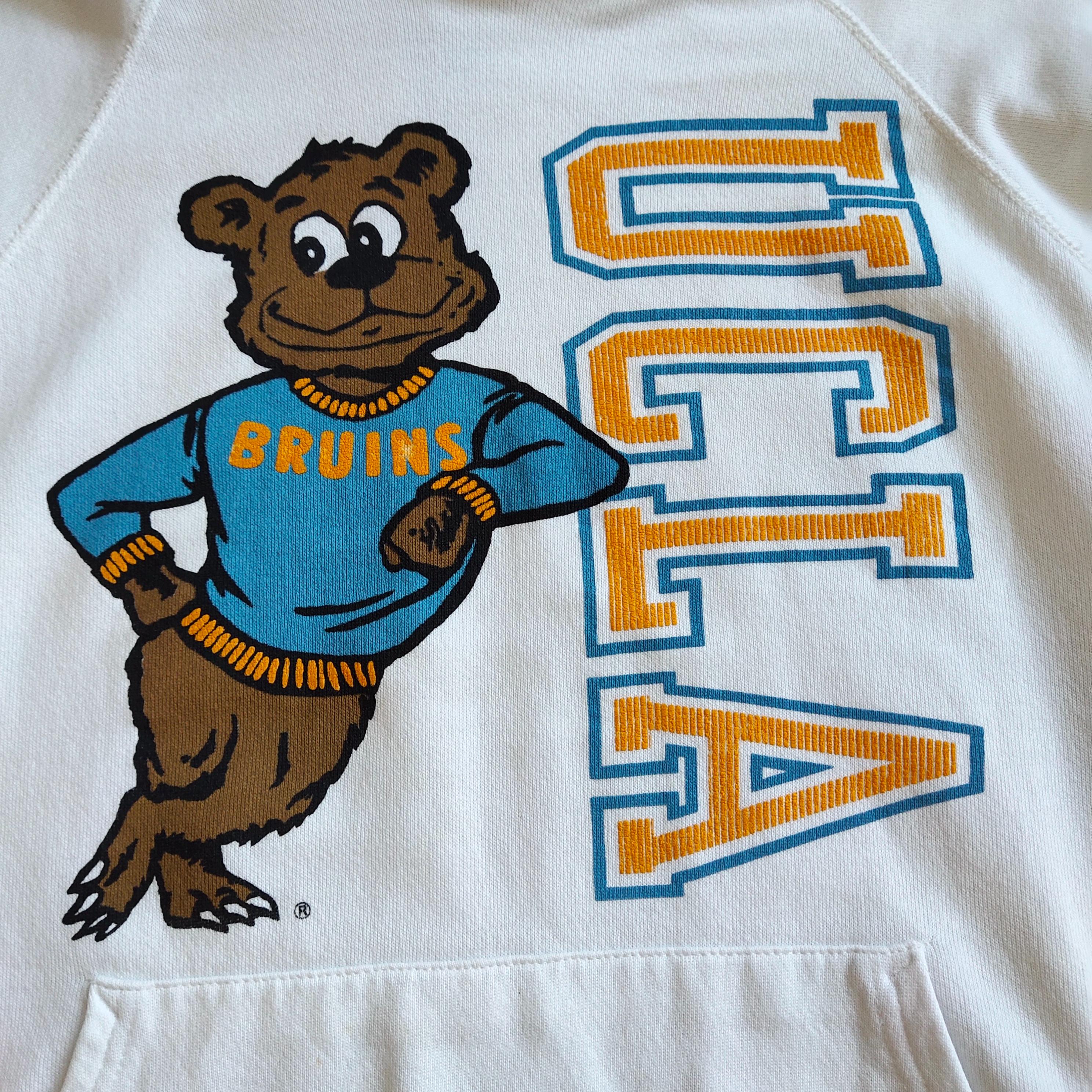 Vintage 90s Distressed UCLA Bruins Sweatshirt UCLA Hoodie UCLA