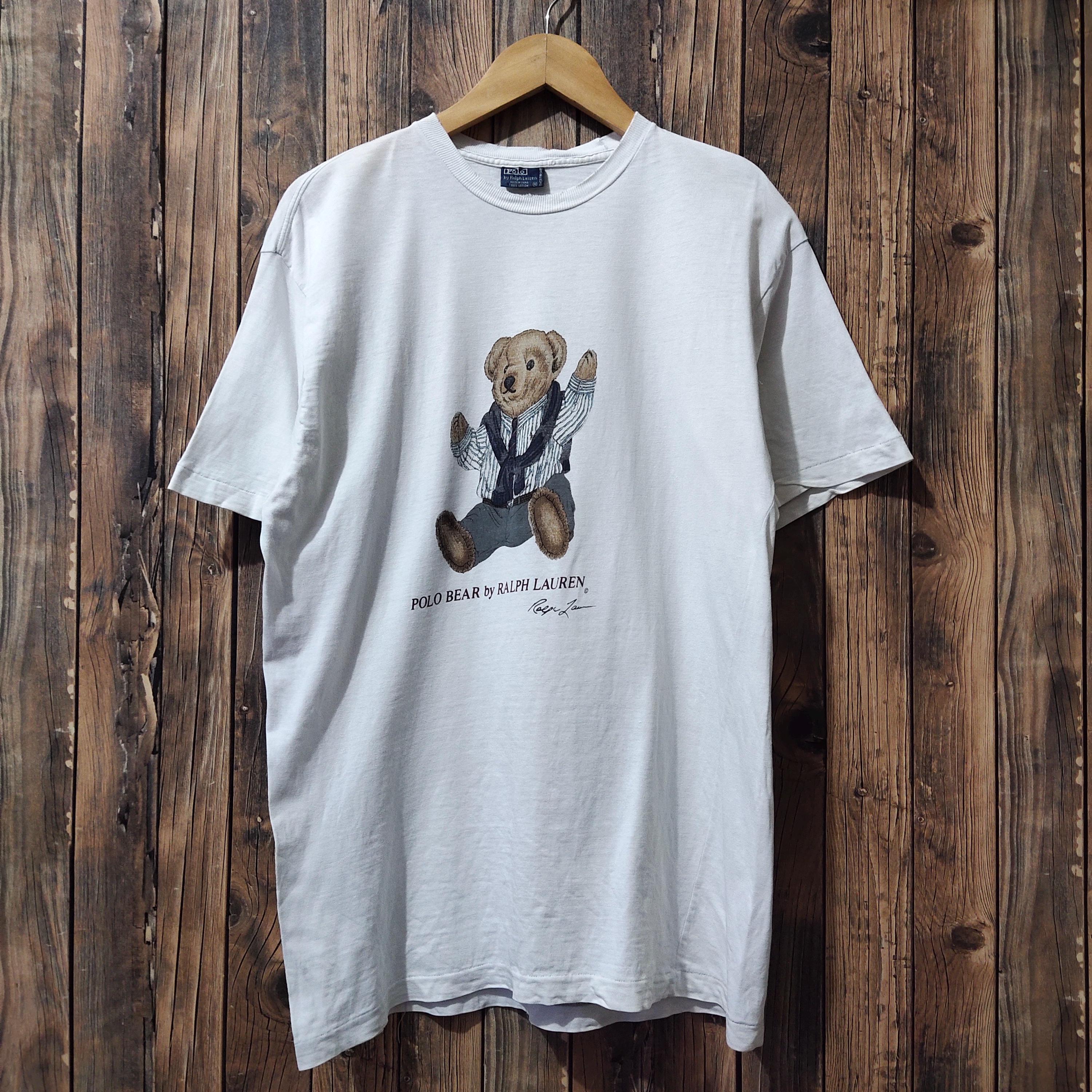 vintage 90s PoloRalphLauren PoloBearポロベア Vintage Polo Ralph Lauren Steiff Bear “The Preppy Bear” From