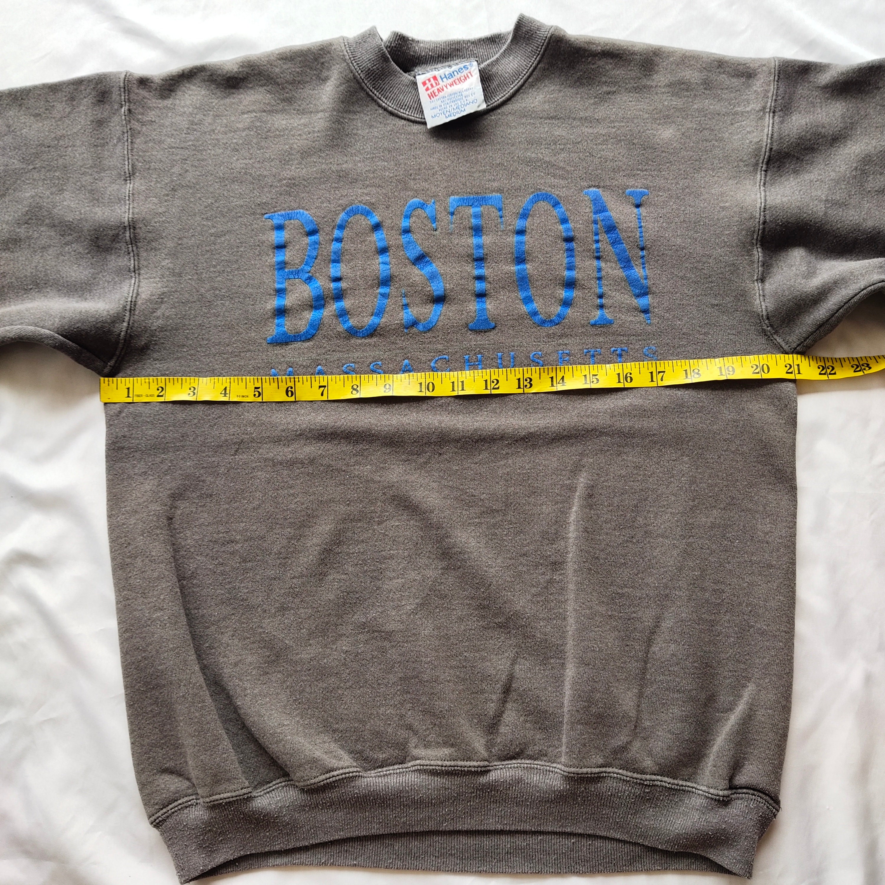 Vintage 90s Boston Massachusetts Sweatshirt Boston Crewneck