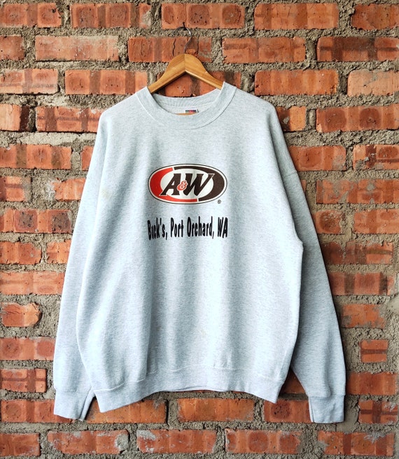 ヴィンテージ 90年代 ディストレスト A&W ワシントン スウェットシャツ 