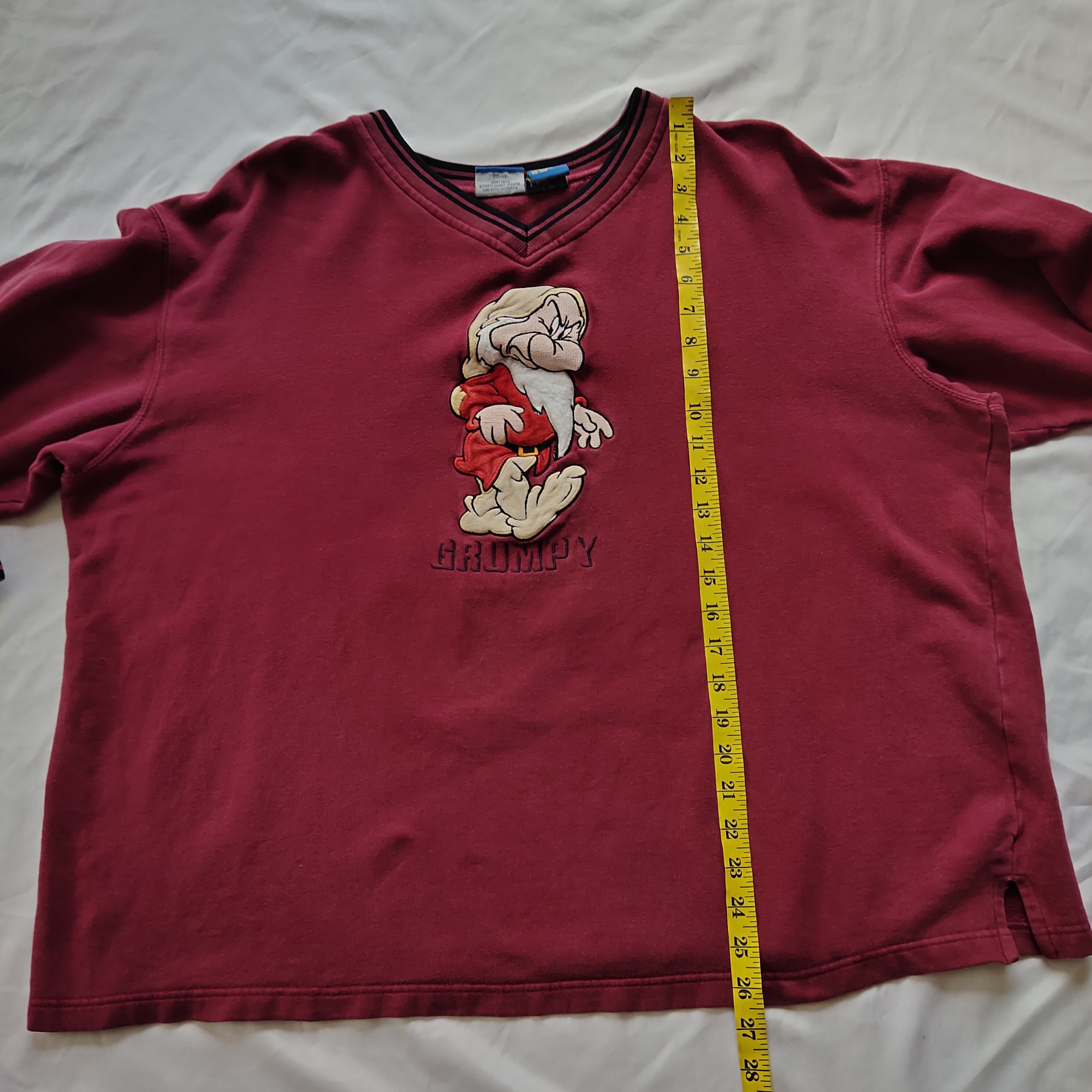Vintage 90s Grumpy Snow White Seven Dwarfs Sweatshirt Grumpy Crewneck ...