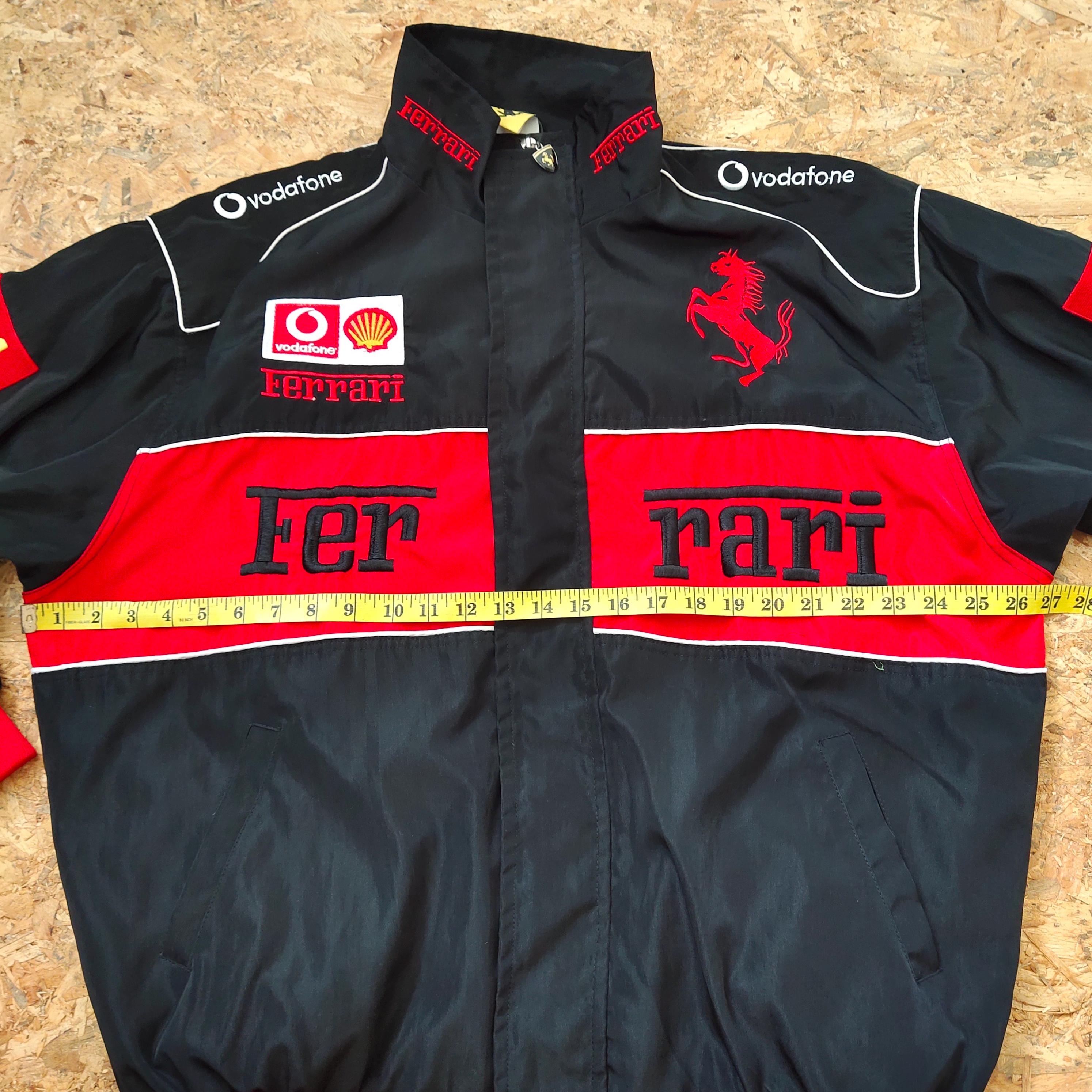 Vintage 90s Ferrari F1 Racing Jacket Ferrari Sweater Ferrari