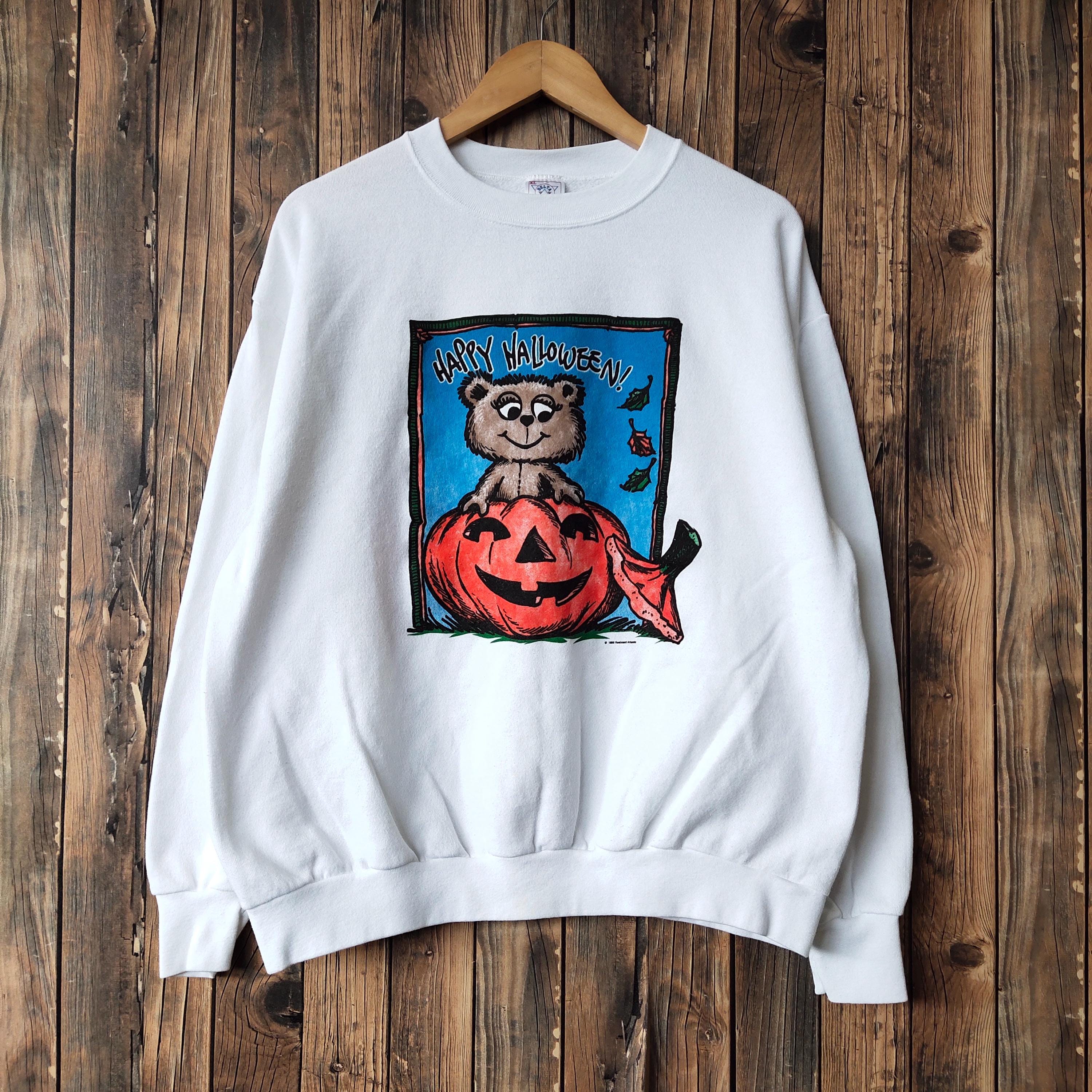 ヴィンテージ 90年代 ベア ハロウィン スウェットシャツ ハロウィン 