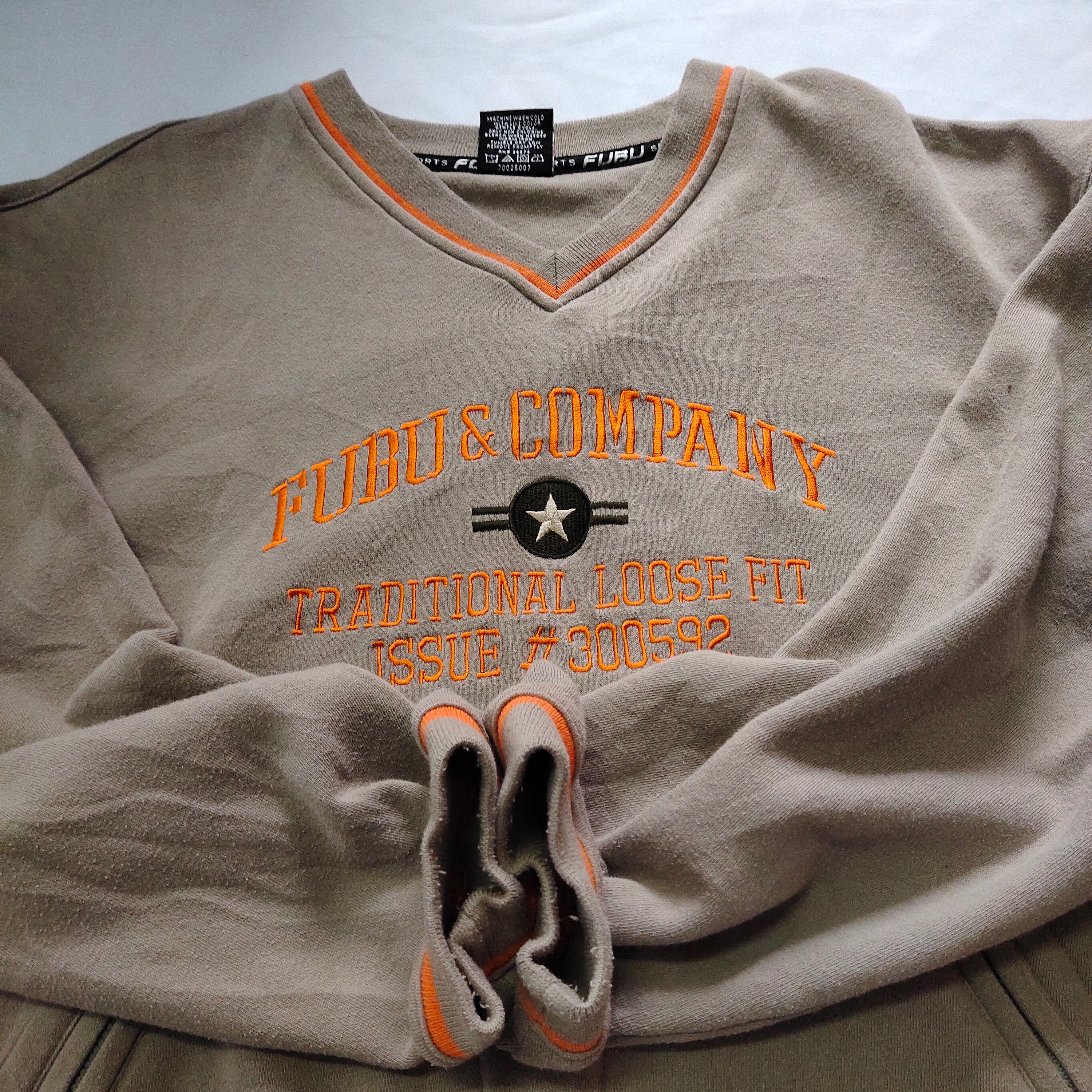 Vintage 90s Fubu Sweatshirt Fubu Crewneck Fubu Pullover Fubu