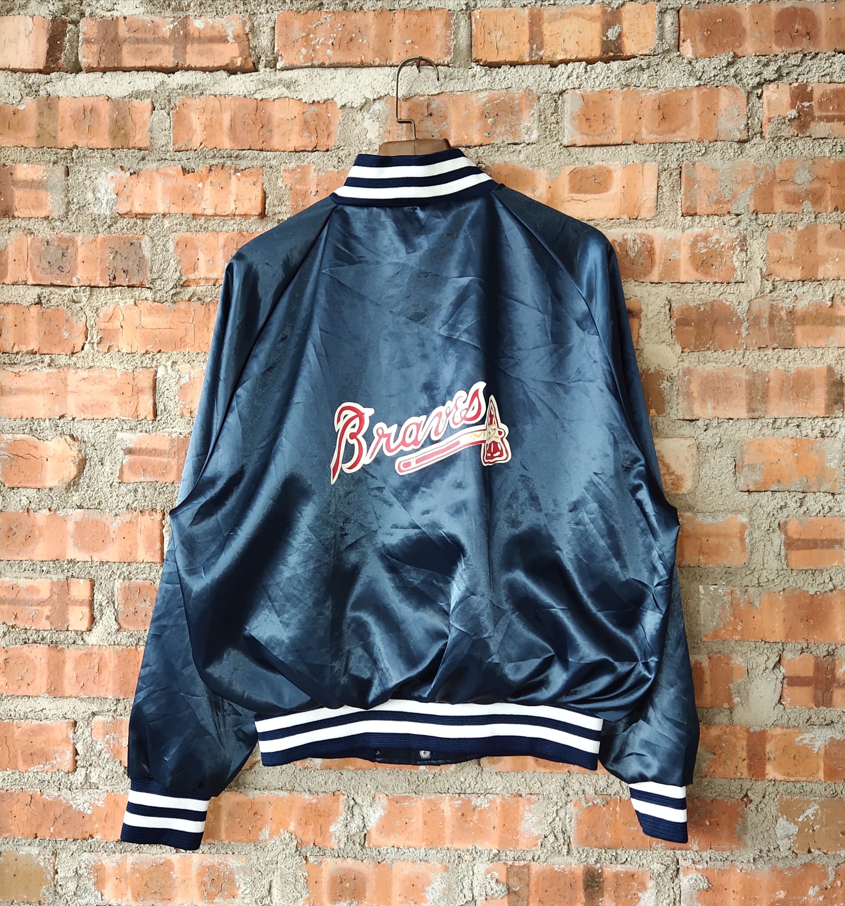 Braves Bomber Jacket - Etsy