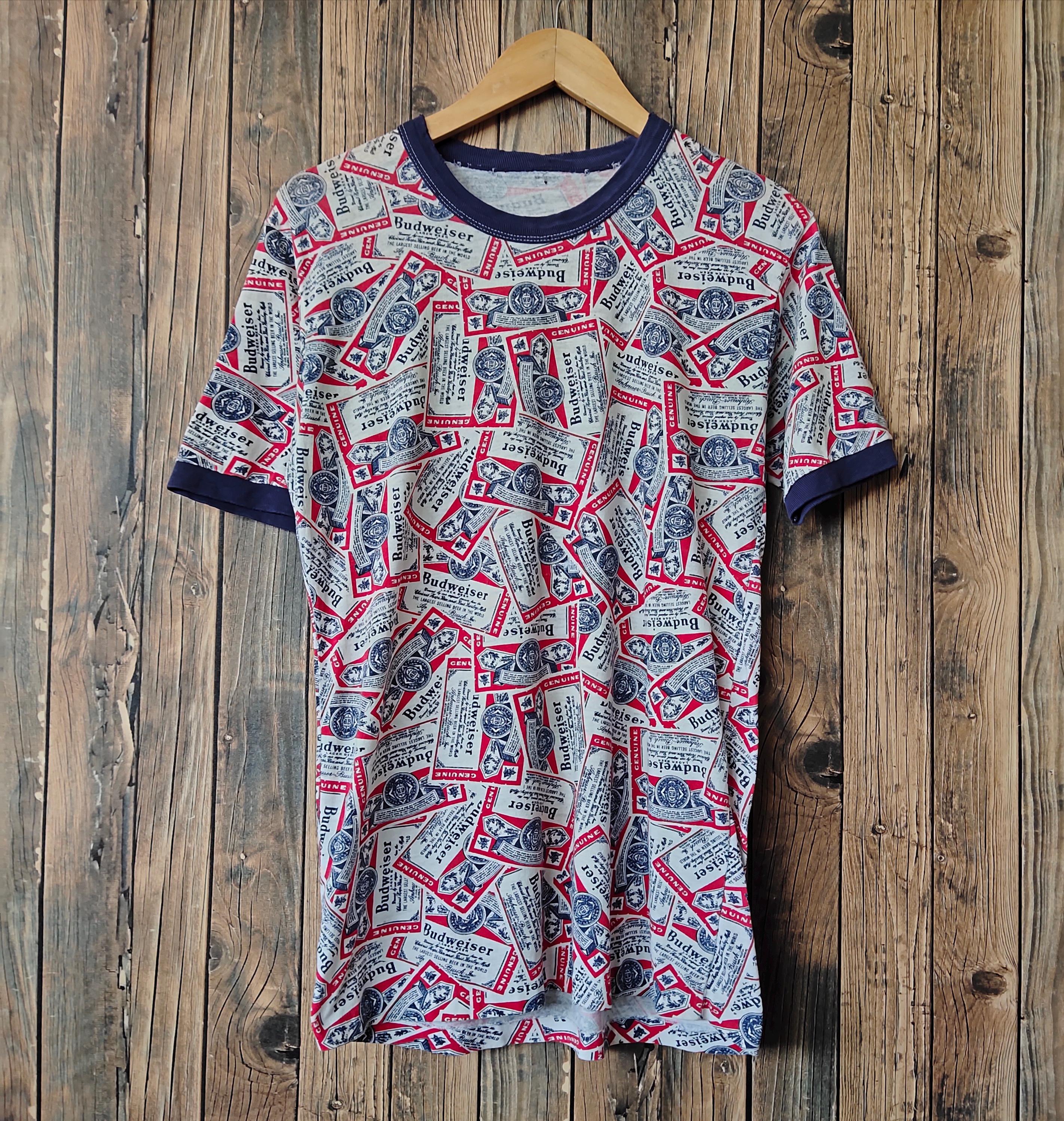 80's Budweiser Shirt - Etsy