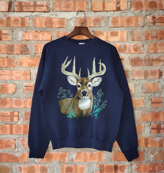 Vintage clearance deer sweater