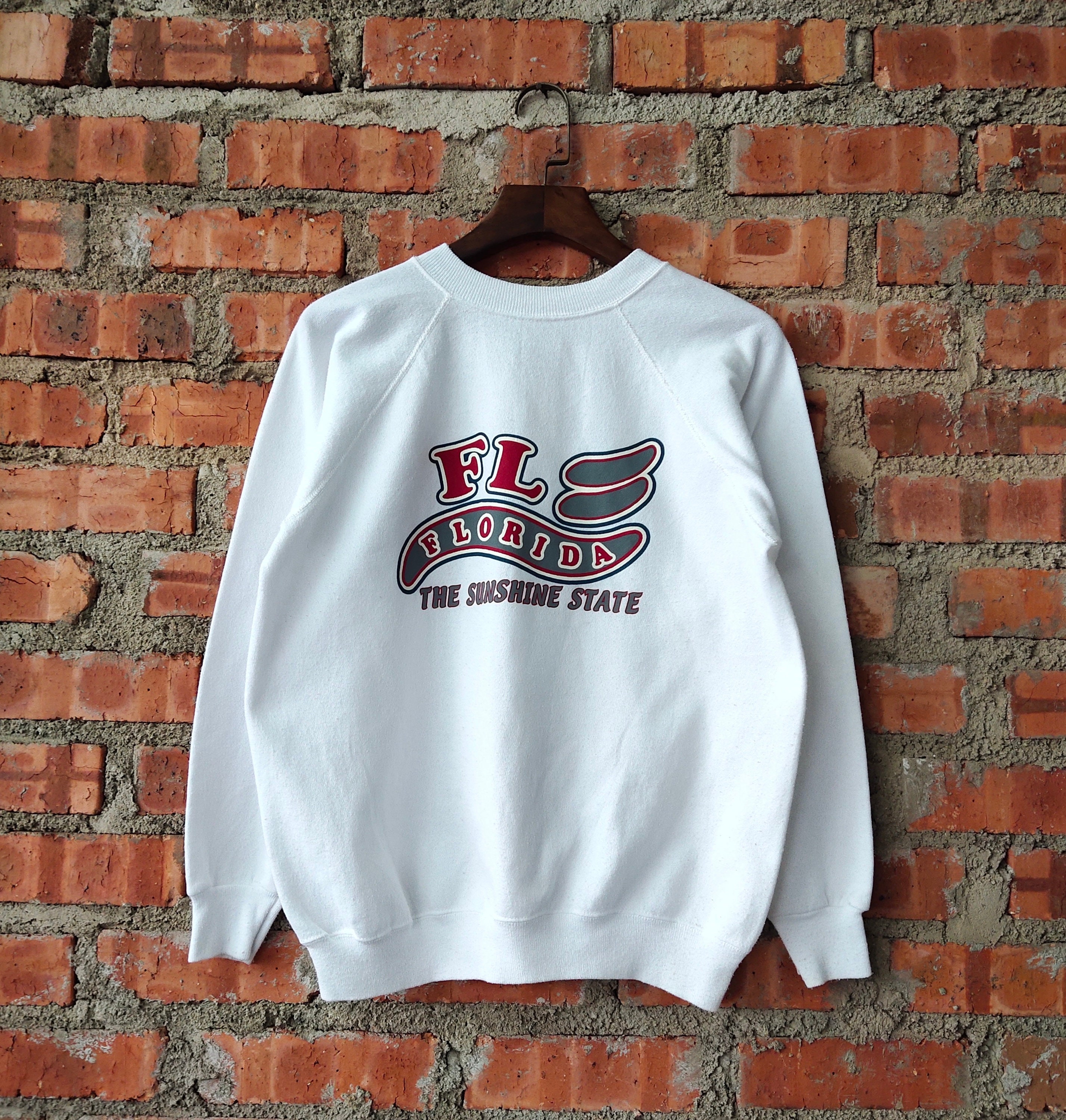Vintage 90s Florida State Sweatshirt Florida Crewneck Florida 