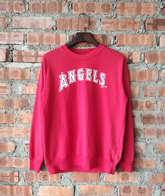 Vintage MLB Los Angeles Angels Baseball Sweatshirt Angels -  Sweden