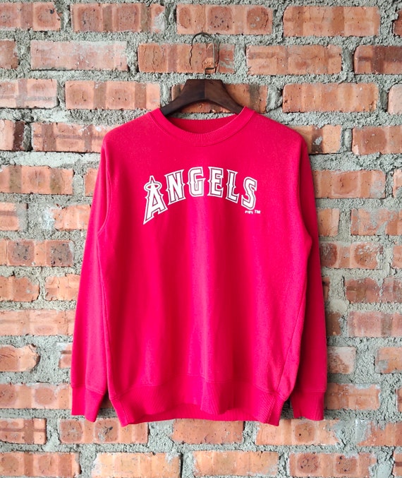 Vintage MLB Los Angeles Angels Baseball Sweatshirt Angels -  Sweden