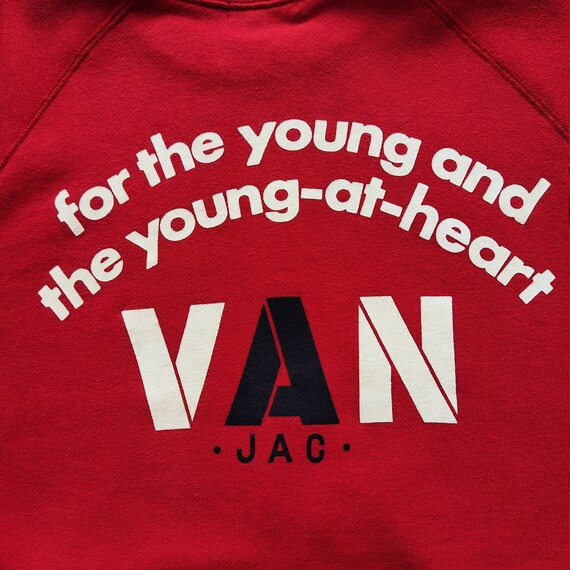 Vintage 90s Van Jac For The Young Heart Japan Swe… - image 3