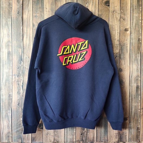 90s ＵＳＡ製 SANTA CRUZ イエロー　Hoodie ビンテージ Vintage 90s Santa Cruz Skateboarding Sweatshirt Santa Cruz Hoodie