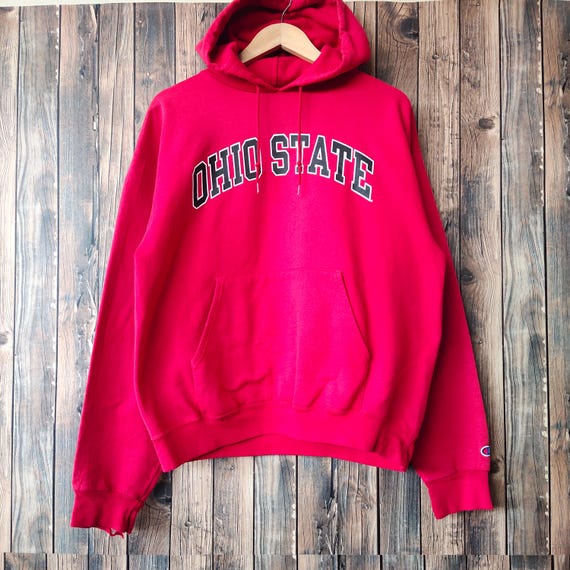 トップス champion 90s ohio sweat Vintage 90s Distressed Ohio