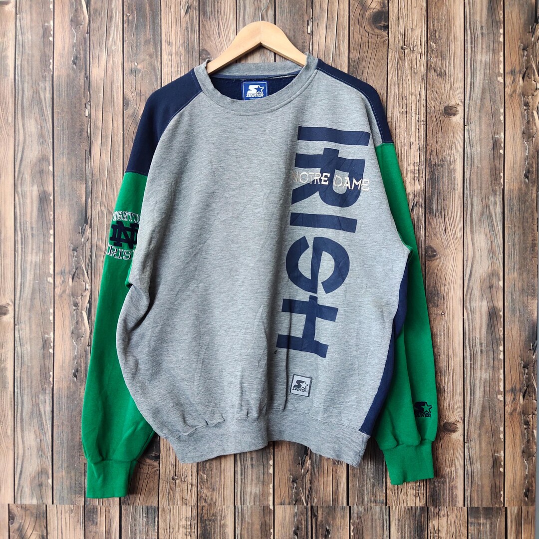 Sweat Notre Dame Fighting Irish Gris, Taille Homme L (Large), Jansport