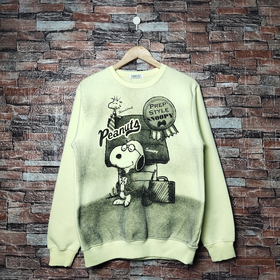 Vintage Peanuts Snoopy Sweatshirt Snoopy Crewneck Snoopy Vintage Peanuts Snoopy Sweatshirt Snoopy Crewneck Snoopy