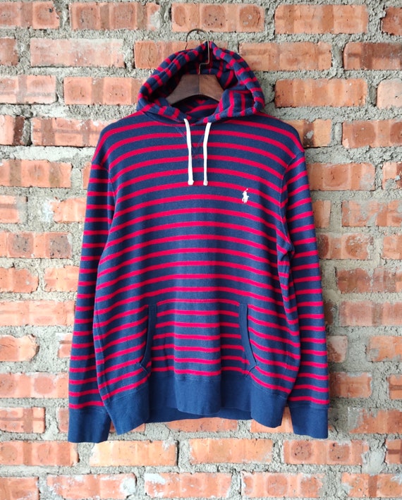 Vintage 90s Polo Ralph Lauren Hoodie Polo Sweatshirt Polo Pullover