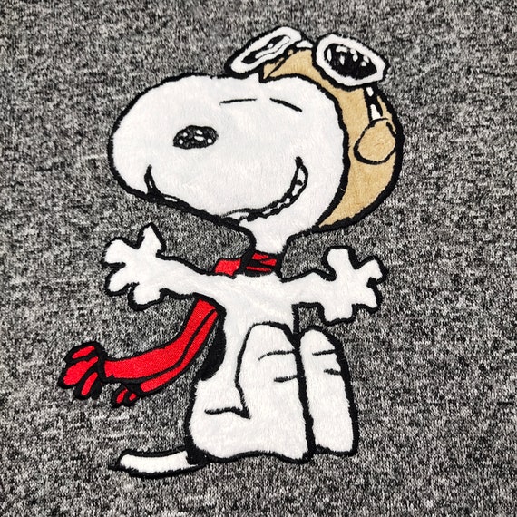 Vintage Peanuts Snoopy Sweatshirt Peanuts Crewnec… - image 3