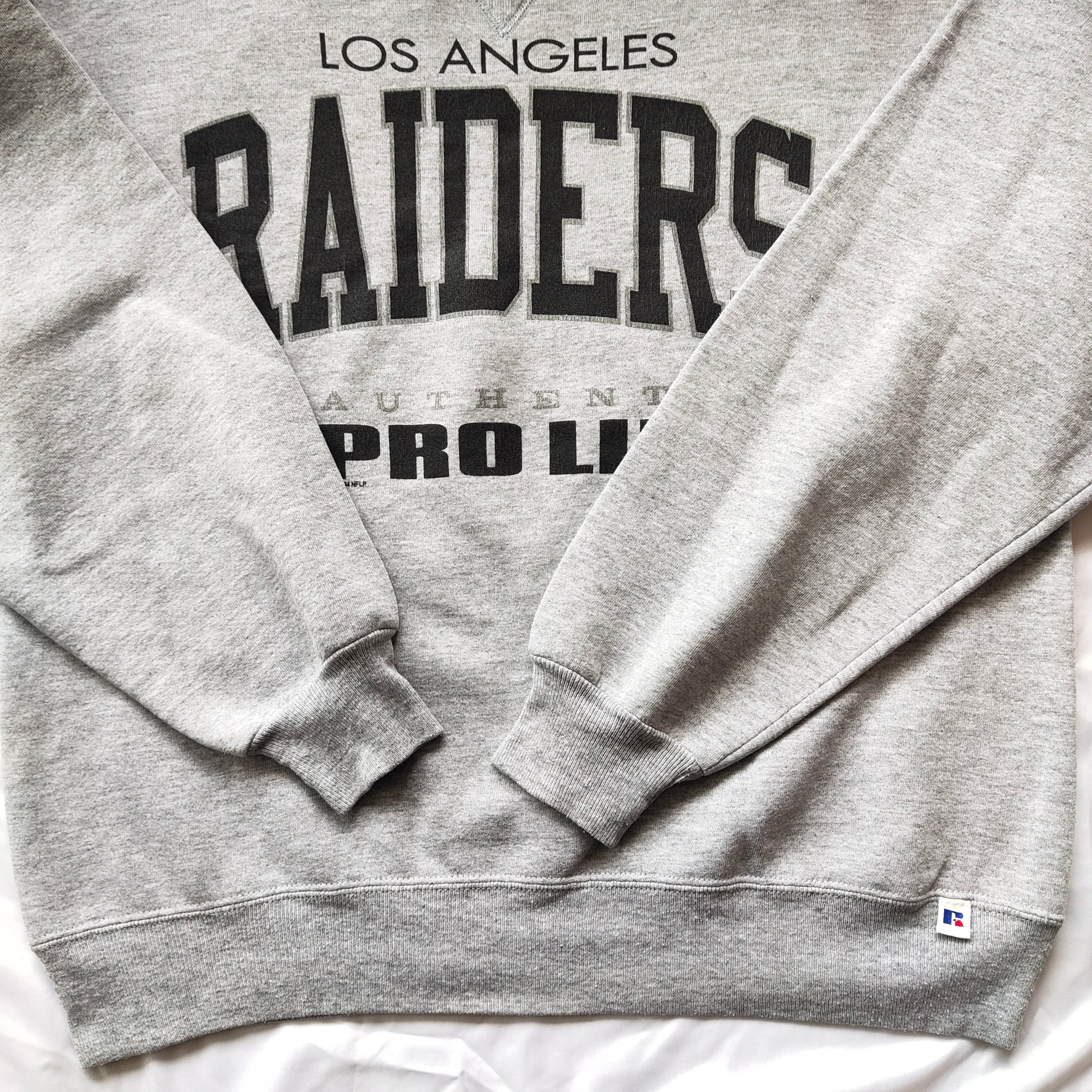 Vintage 90s Los Angeles Raiders Logo 7 Sweatshirt 1992 Size