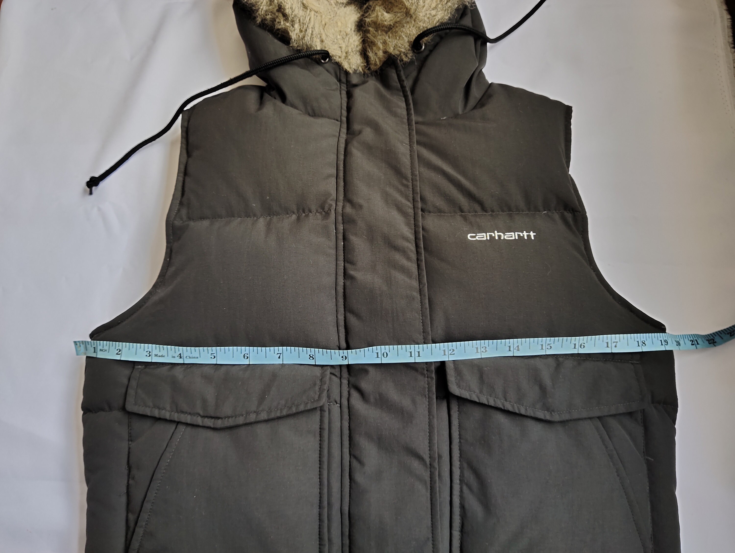 Vintage 90s Carhartt Puffer Vest Full Zip Carhartt Jacket | Etsy