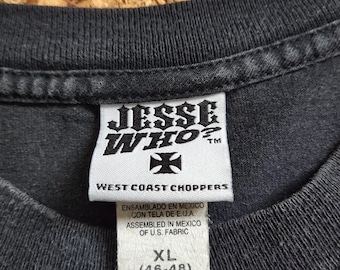 RARE Vintage 90s Distressed West Coast Choppers T-shirt Choppers