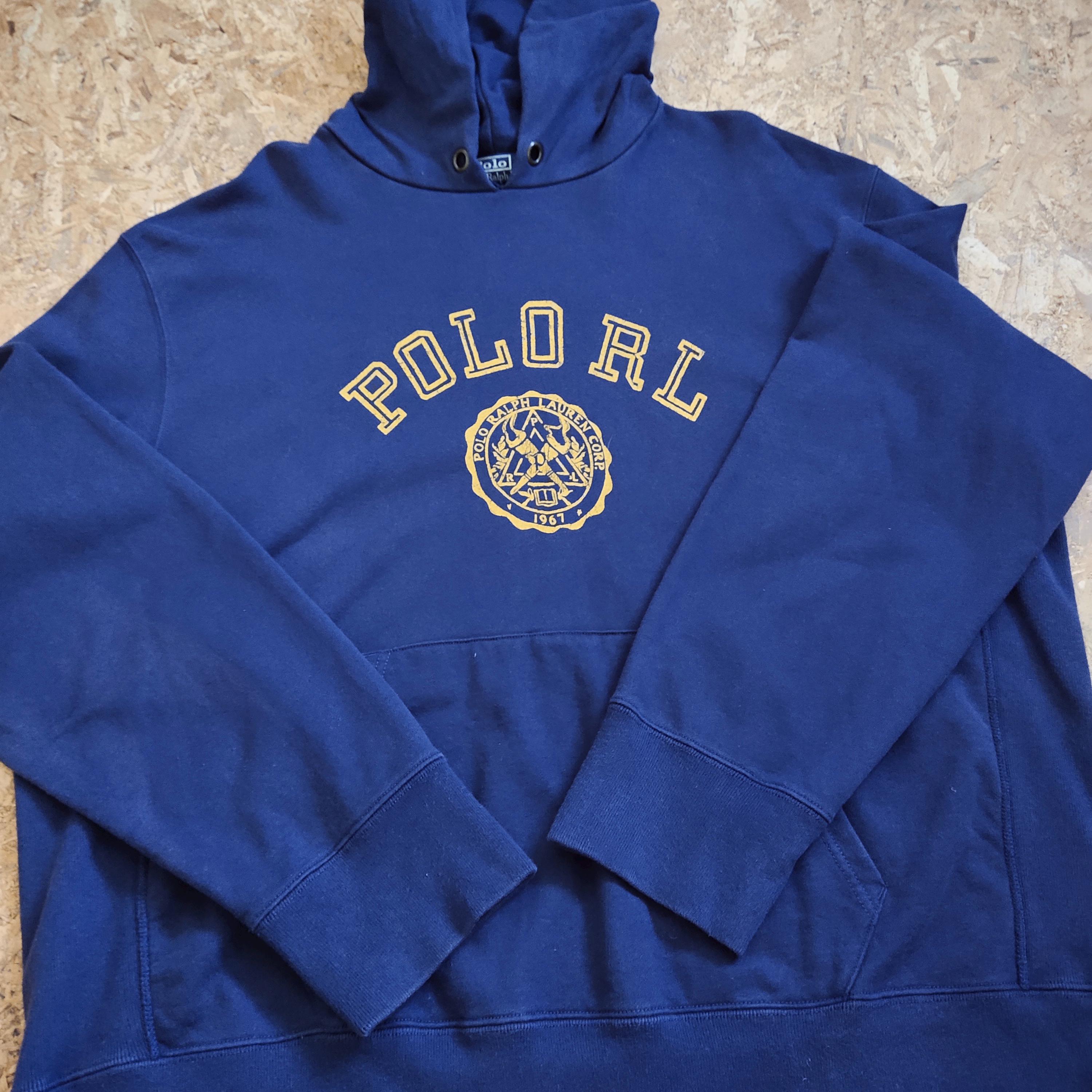 Vintage 90s Polo Ralph Lauren Corp. Hoodie Polo Sweatshirt Polo